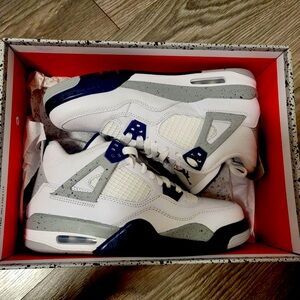 Jordan 4 retro midnight navy